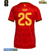 Belgien Nathan Ngoy #25 Heimtrikot Frauen WM 2026 Kurzarm